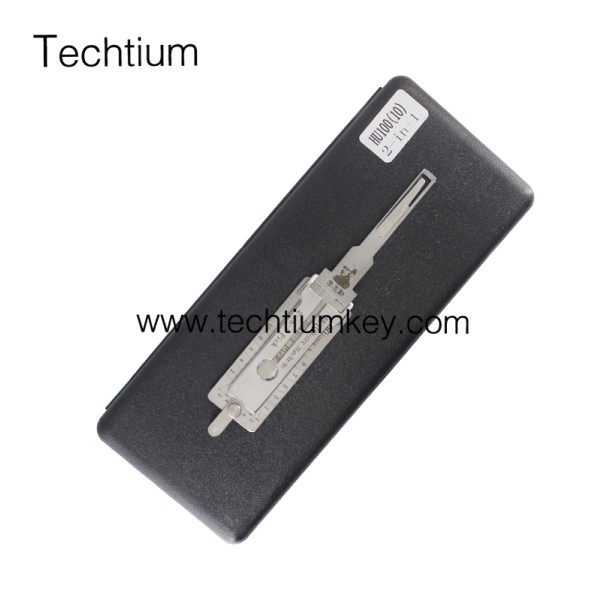 HU100-10 Original Lishi 2 in 1 lock pick decoder for Chevrolet,Buick,GMC,Cadillac,Opel